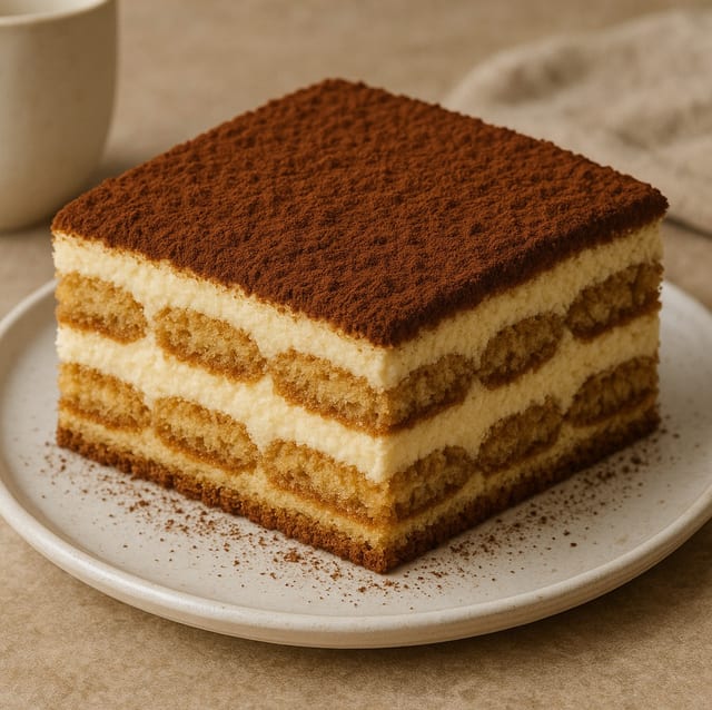 Tiramisu Cake.